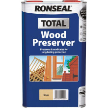 Ronseal RSLWPCL25L 2.5 Litre Total Wood Preserver - Clear