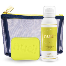 Nudi Medical Adhesive Remover Spray 100ml, Contains Pad & Purse – Effortlessly Removes Glue, Tape and Medical Adhesives, Leaves No Residue