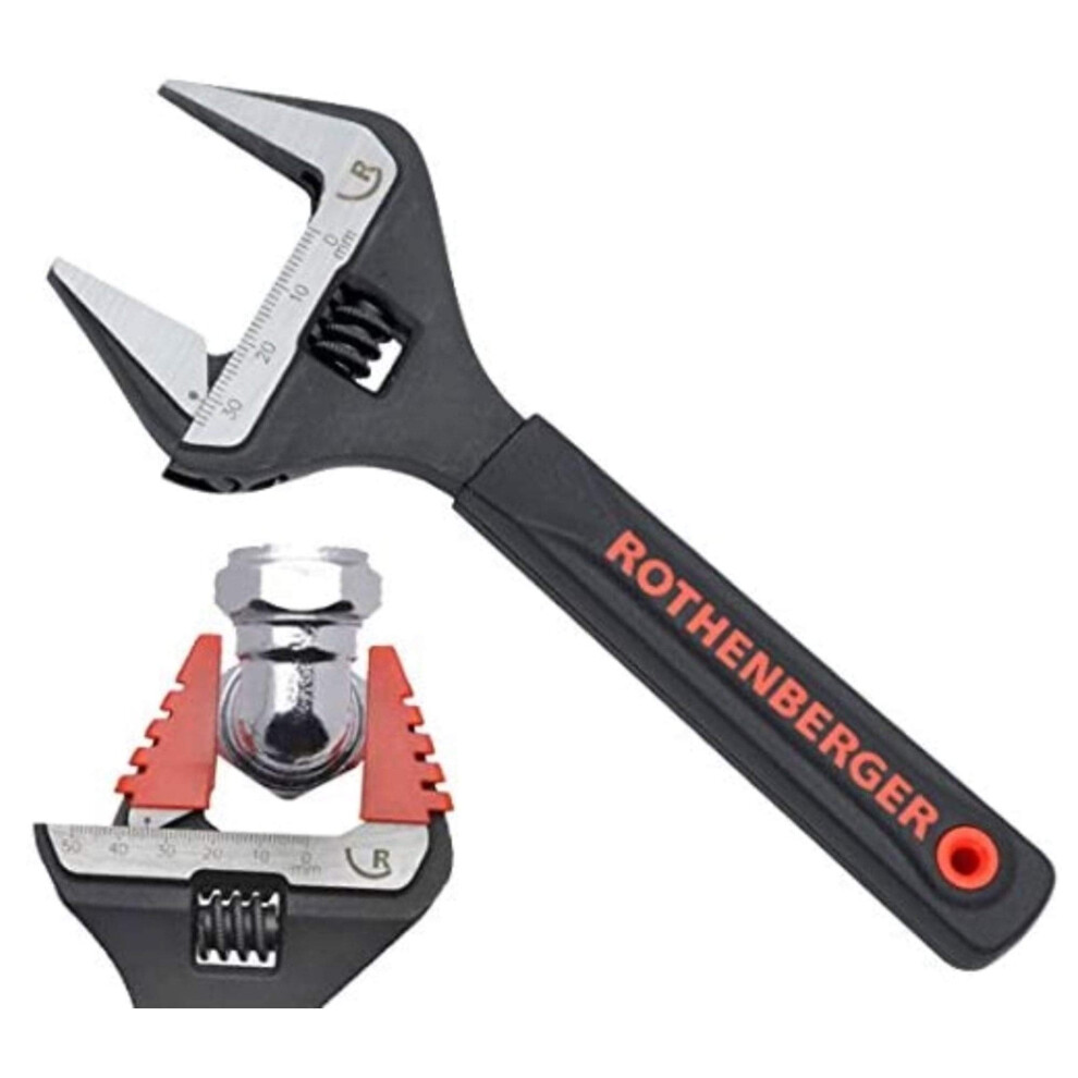Rothenberger Wide Jaw Wrenches Up To 38Mm - 70460-7.0460 5000454332622
