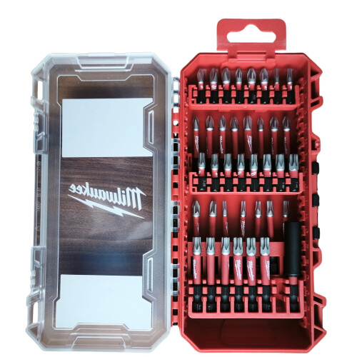 Milwaukee Milwaukee 4932492009 Shockwave Bit Set 38-teilig Neue Box, Variety Pack