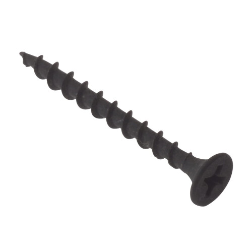 Forgefix ForgeFix Drywall Screws Coarse Thread | 3.5 x 38mm | Black Phosphate | Box 200