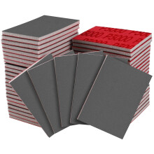 Shineboc 20 Pcs Grit Sanding Sponge Set,3000 Grit Flexible Foam Filled Sanding Pad,Wet And Dry Blocks Sandpapers Sheets for Wood & Metal,Railings,Fur