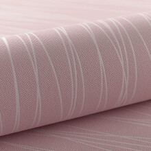 Anttyscar Mix Plain Stripe Textured Thick 3D Embossed Modern Minimalist Wallpaper Roll - Striped Flocking Wallcoverings, No Match Irregular Stripes f