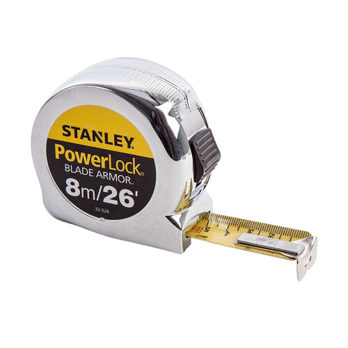 STANLEY (10m, Silver) Stanley Powerlock Tape Measure 2