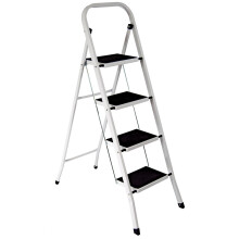 Highlands Superior 4 Step Ladder Non Slip Tread Safety Kitchen Heavy Duty