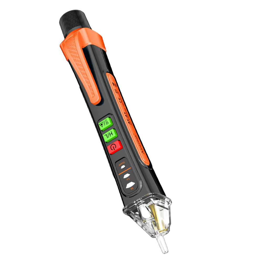 Aicevoos A1 Voltage Tester/Non-Contact Voltage Tester With Range Ac 12V-1000V/48V-1000V, Live/Null Wire Tester, Electrical Tester With Flashlight, Bu 5008648530786