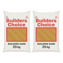 Premium Builders Building Sand 25kg - Suitable For Brick Laying Paving Flagging Pointing Landscaping Sub Base Prep Construction Lawn Maintenance Drai