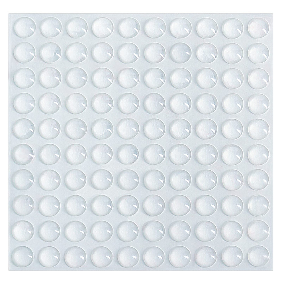 Shintop 100Pcs Soft Close Dampers, Cupboard Door Stoppers Sticky Rubber Feet Bumper Pads Noise Reducer For Wall And Wooden Floor 5003299583983