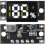 Power Display Indicator 1/2 X 1.5V Battery Capacity Tester Battery LED Digital Electricity Display Module 5