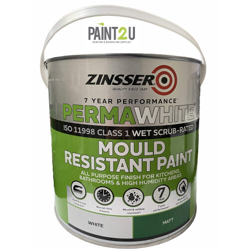 Zinsser Zinsser Perma White Self-Priming Interior Paint Matt White 2.5L