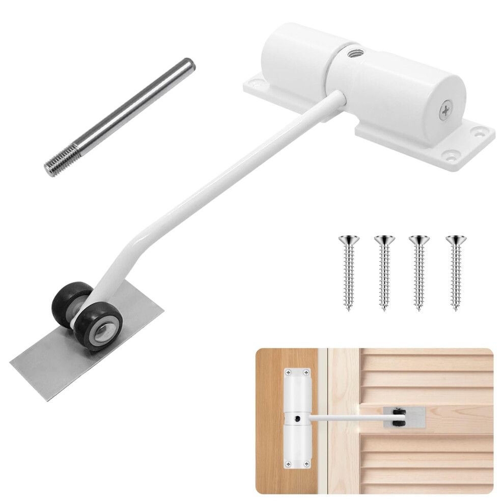 Pckobever Spring Door Closer,Safety Automatic Door Closer,Adjustable Door Spring Closer Door Stopper For Commercial & Home Use,Quiet Auto Door Closin 5003343695129