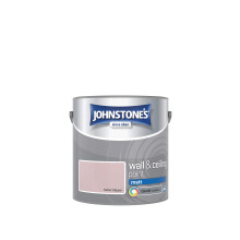 Johnstone's - Wall & Ceiling Paint - Ballet Slipper - Matt Finish - Emulsion Paint - Fantastic Coverage - Easy to Apply - Dry in 1-2 Hours - 12m2 Cov