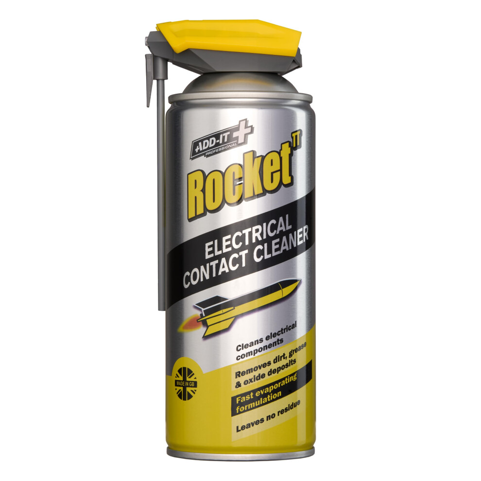 Photos - Other Hand Tools Rocket TT Electrical Contact Cleaner 400ml â Fast-Drying, Residue-Free Cleaner for Ignition, Automotive, Industrial & Hous