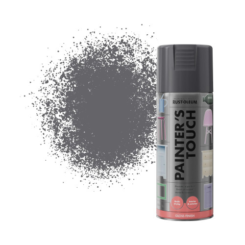 Rust-Oleum Rust-Oleum 400ml Painter's Touch Spray Paint Aerosol - Dark Grey