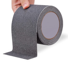 OQingluan Anti Slip Tape Grey, 10m*10cm ft*4 in, Anti Slip Safety Grip Tape for Stairs, Non Skid Strip Tape, Strong Traction Grip Tape, for Indoor an