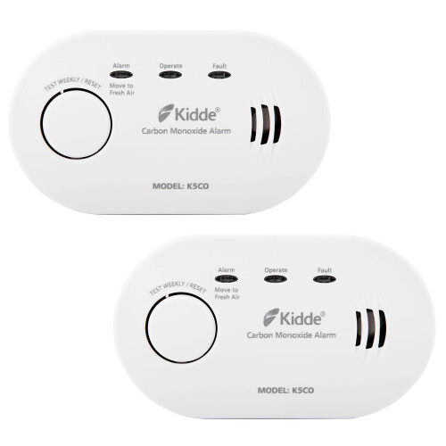 KIDDE Kidde Carbon Monoxide Alarm - 2 Pack