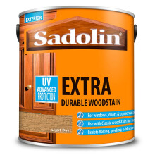 Sadolin 2.5 Litre Extra Durable Woodstain Light Oak