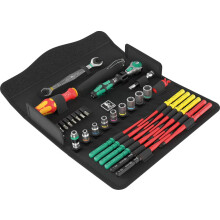 Wera 135926 Kraftform Kompakt W1 Maintenance Kit, Silver