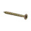 Forgefix ForgeFix Multi-Purpose Single Thread Screws | 4.0 x 25mm | Zinc Yellow Passivated | Box 200 1