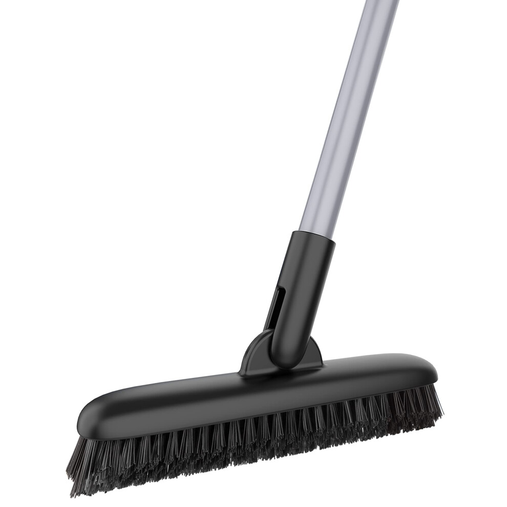 Mr.siga Grout Scrub Brush With Long Handle, Shower Floor Scrubber For Cleaning, Tile Scrub Brush With Stiff Bristles 5002205727886
