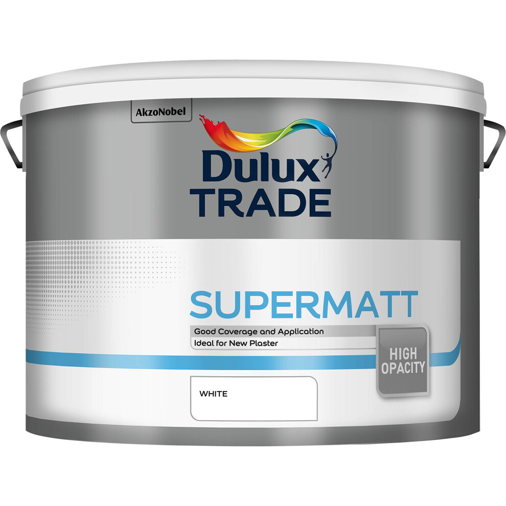 Dulux Trade Supermatt 10L White