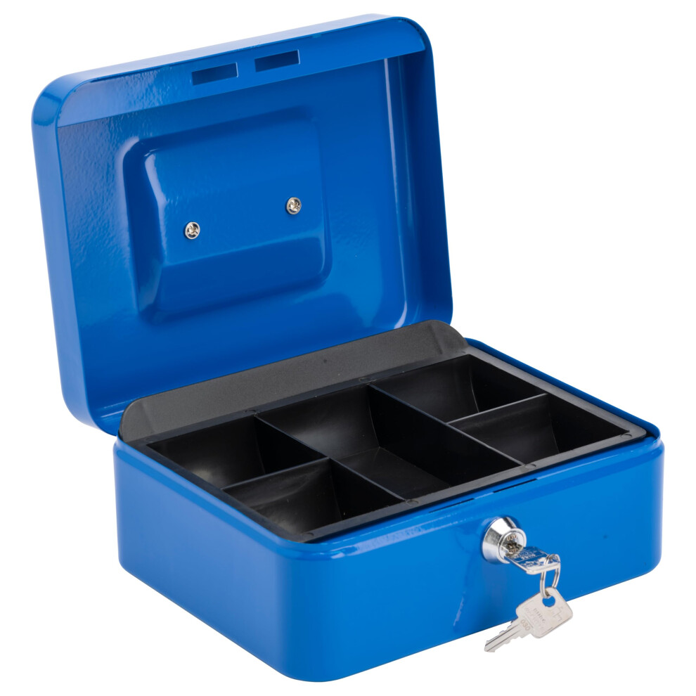 Burg Wachter Money 5020 8 Inch Cash Box - Blue 5003481915141