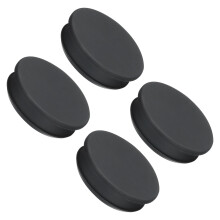 sourcing map Silicone Snap in Locking Hole Plugs Rubber Panel Seal Cover Flush Type Panel Round for Kitchen Rubber Bulkheads Waterproof Sealing Plugs