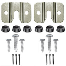 Dartboard Bracket, 2 Dart Board Hanging Kits Includes Screws and Stabilisers, Dart Board Bracket for Wall Compatible with Most Dartboards