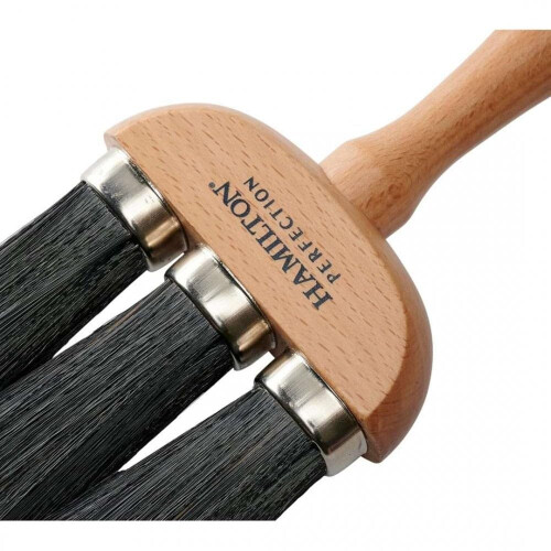 Hamilton Hamilton 7003100 Perfection Pure Bristle Dusting Brush 3 Ring