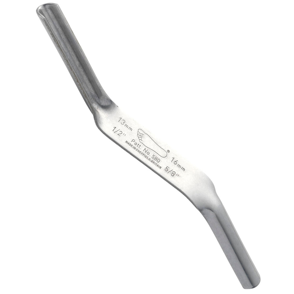 Footprint Brick Jointer By - 1/2" And 5/8" (13 And 16Mm) Double Ended Mortar Finishing Tool For Builders And Brickies For Neat Brickwork During Point