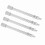 100mm Chrome Tyre Valve Extender Kit 16