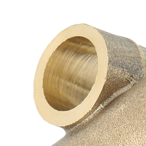 3 Way T Brake Tee Male Nuts Short 1