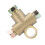 3 Way T Brake Tee Male Nuts Short 17