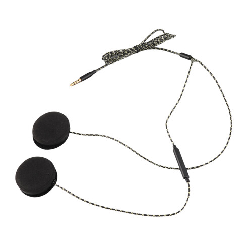 Helmet Audio System Plug and Play Black 2