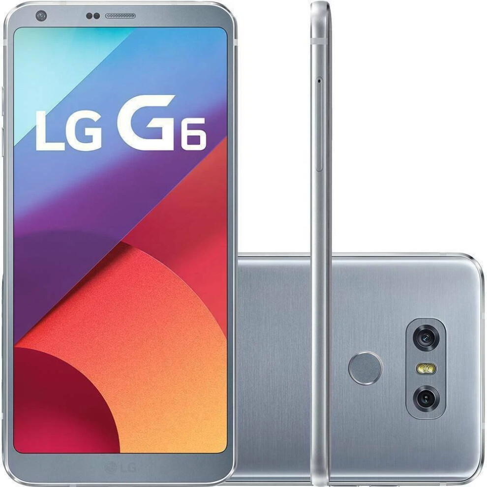 New Lg G6 32Gb/4Gb Dual Sim Phone Eu Version Silver 652810831505