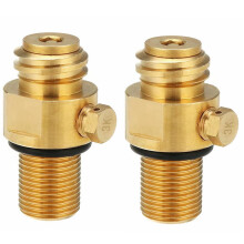 2pcs M18X1.5 Refill CO2 Valve Adapter Thread Converter Replacement for