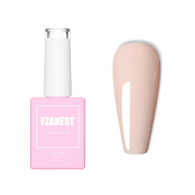 FZANEST Esmalte de Uñas Gel, 15ML Color Nude Soak Off UV LED para Manicura DIY en Casa #D03