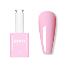 FZANEST Pastell Gel Nagellack, 15ml Ljusrosa Gel Nagellack Vår Sommar Färg Soak Off LED UV Nagelkonst DIY #D29