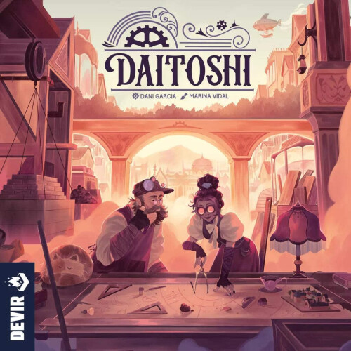 Jogo de Tabuleiro Estratégico Devir Daitoshi