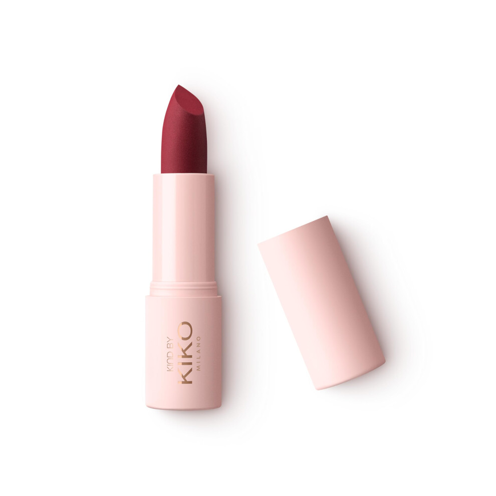 KIKO Milano Kind By Kiko Soft Matte Lipstick - Shade 04 Scarlet Earth | Rich Colour | Creamy | Comfortable Wear - Image 3