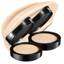 JUNG SAEM MOOL Essential Skin Nuder Cushion Refill | Naturlig finish, byggbar täckning