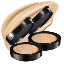 JUNG SAEM MOOL Essential Skin Nuder Cushion Refill | Naturlig Finish, Byggbar Täckning
