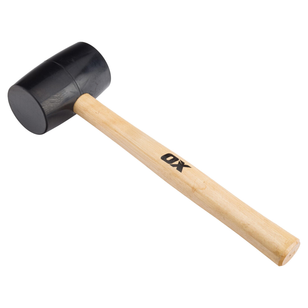 Ox Trade Black Rubber Mallet - 16 Oz, 160Z / 450G 5004759240699