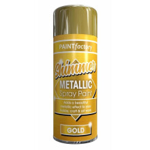 Paint Factory 7136 Paint Spray, Gold, 200 ml (Pack of 1)