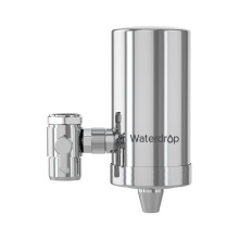 Waterdrop Water Filter Tap, Stainless-Steel Water Filter for Tap, Water Tap Filter Reduces Chlorine, Odor and Bad Taste - ???????? ?????? ???????????