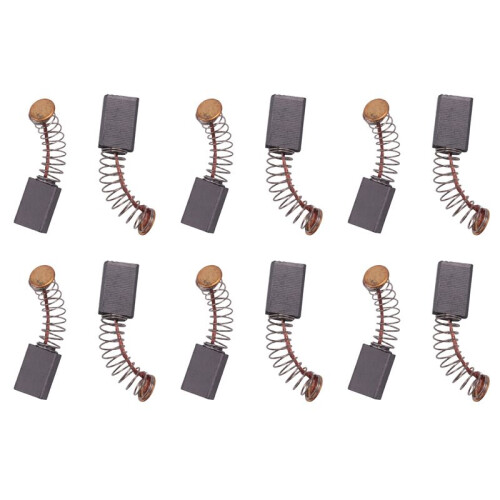 12 Pcs 5mm x 8mm x 13mm Carbon Brushes for Angle Grinder Orbital Sander