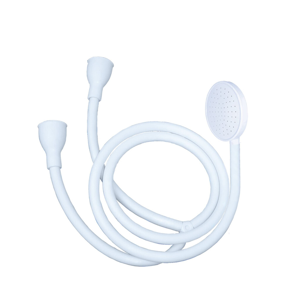 Blue Canyon Vector Double Tap Shower Spray| Bathroom Accessory| Premium Shower Attachment For Bath Taps| Push-On-Fitting| Suitable For Round & Oval T 5000915916019