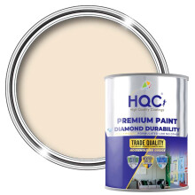 HQC Weather Shield Magnolia Smooth Masonry Paint | 1L in 30+ Colours | Storm Proof, Scrub Resistance & Waterproof | Weatherproof Technology Designed
