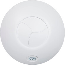 Airflow iCON 15 Extractor Fan with Timer Module – Patented Iris Shutter, Auto-Opens & Closes, Quiet 28.8dB, 19 l/s, 100mm, 1–30 Min Adjustable Tim