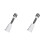 2X E27 to E27 Flexible Extension Adapter LED Light Bulb Lamp Holder Extendable Socket Converter Wall Base Screw Holder 1